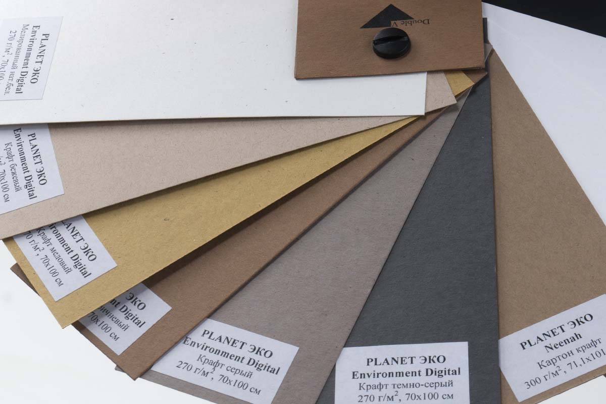 Types papers. Planet эко крафт бежевый. Дизайнерская бумага. Картон для визиток. Печать на дизайнерском картоне.